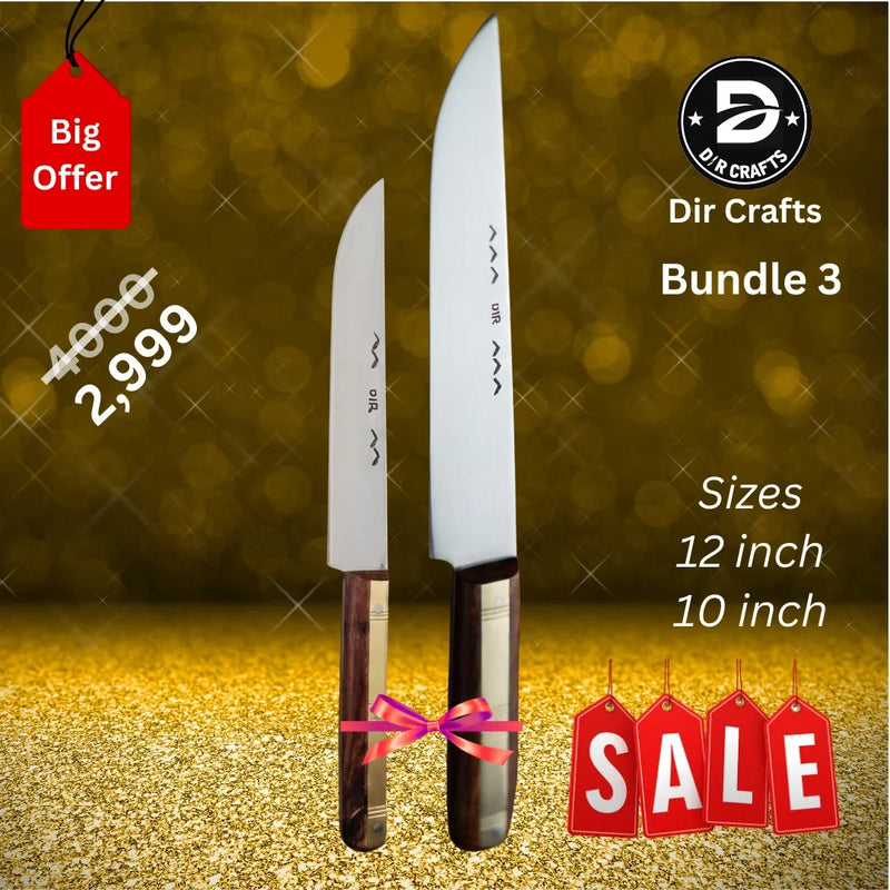 Master Cut Kitchen Set — Handmade 2-Piece Kitchen Knife Set