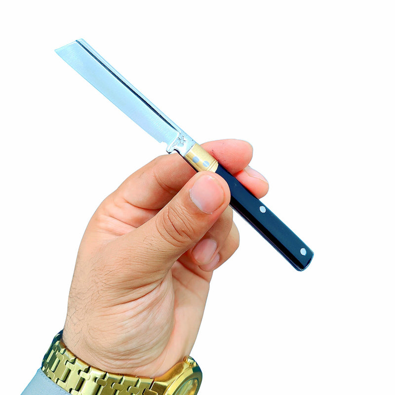 Black Pencil Cut — Handmade Dir Pocket Knife